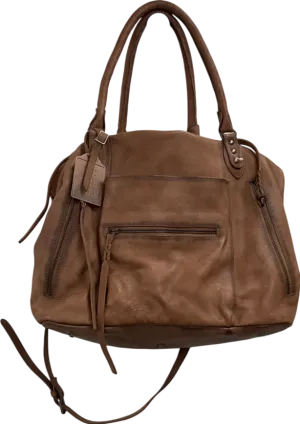 We The Free Brown Emerson Tote Bag One Size