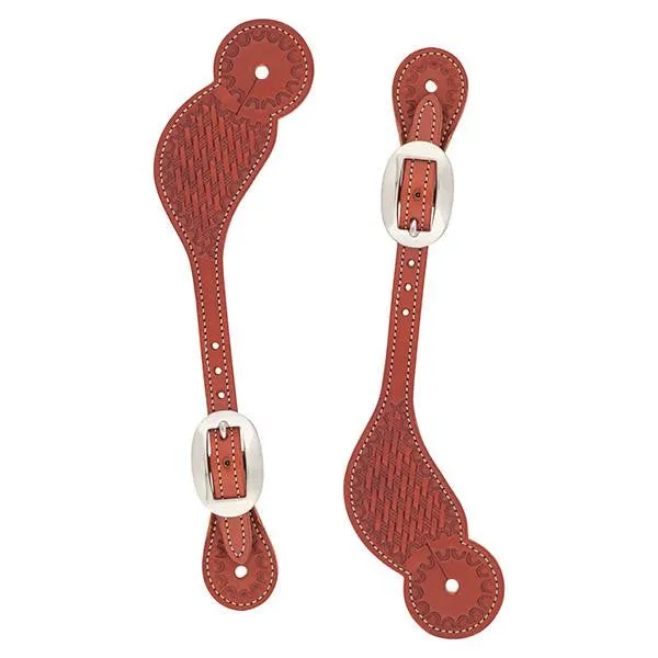 Weaver Leather Basketweave Skirting Leather Regular Spur Straps