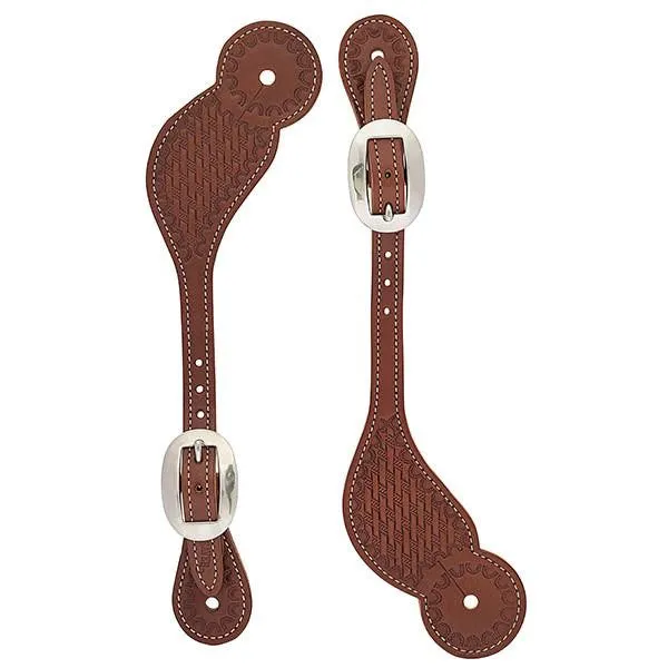 Weaver Leather Basketweave Skirting Leather Regular Spur Straps