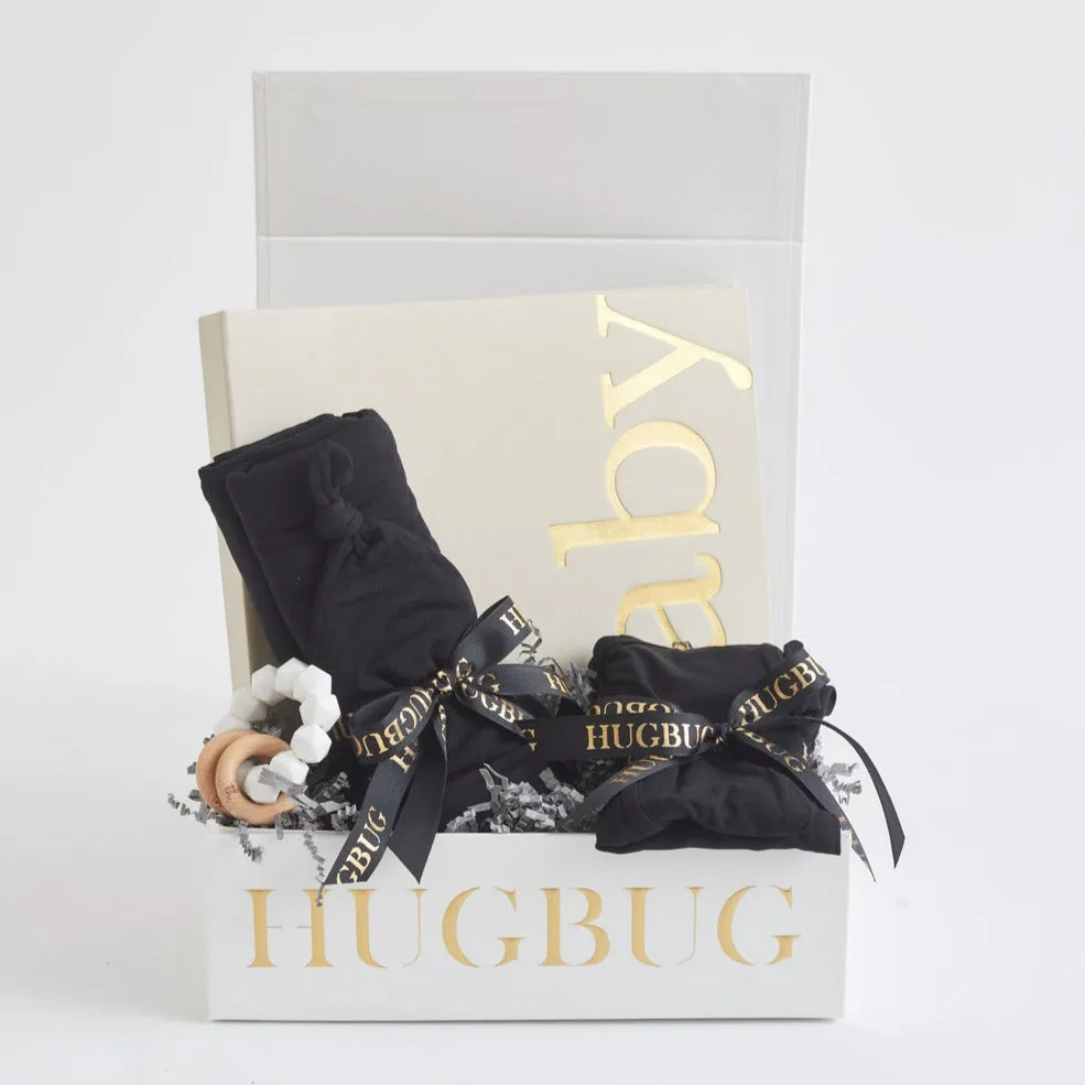 Welcome To The World Baby Gift Box | Black