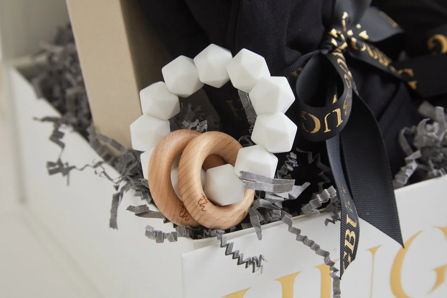 Welcome To The World Baby Gift Box | Black