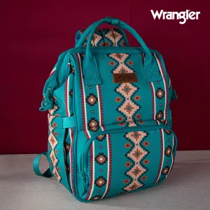 WG2204-9110  Wrangler Wrangler Aztec Printed Callie Backpack - Green
