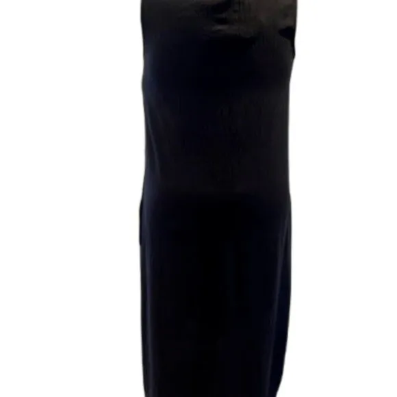 Women's Dolores sleeveless Green and Black Maxi Dress Perfect