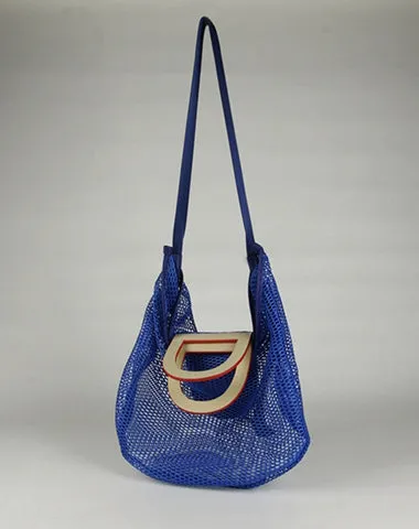 Womens Green Net Polyester Leather Tote Handbag Purse Polyester Tote Shoulder Bag Purse for Ladies