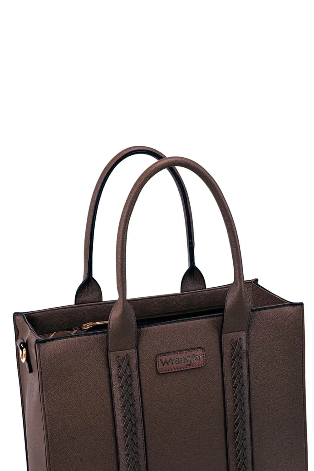 Wrangler Leather Purse for Women in Dark Brown | WG70-8317-CF