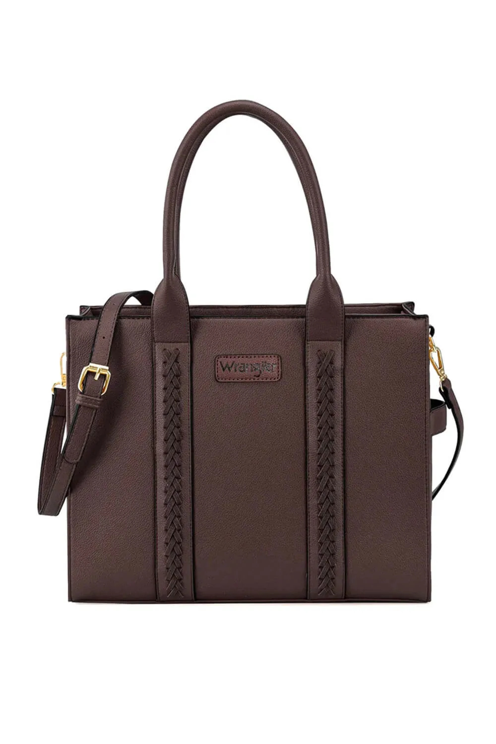 Wrangler Leather Purse for Women in Dark Brown | WG70-8317-CF