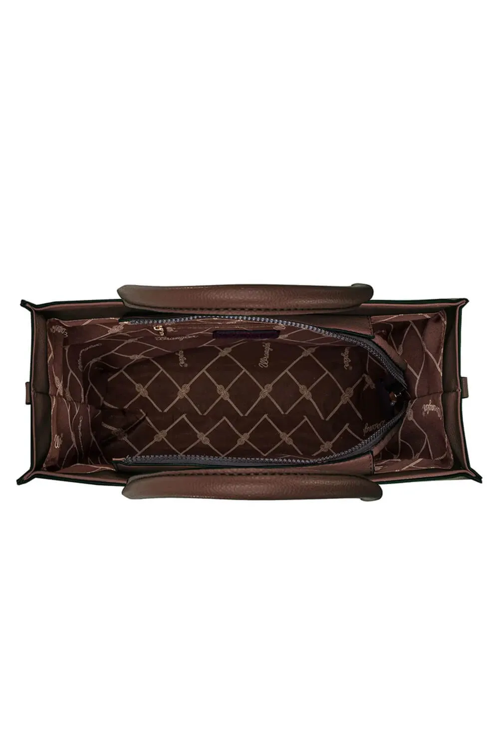 Wrangler Leather Purse for Women in Dark Brown | WG70-8317-CF