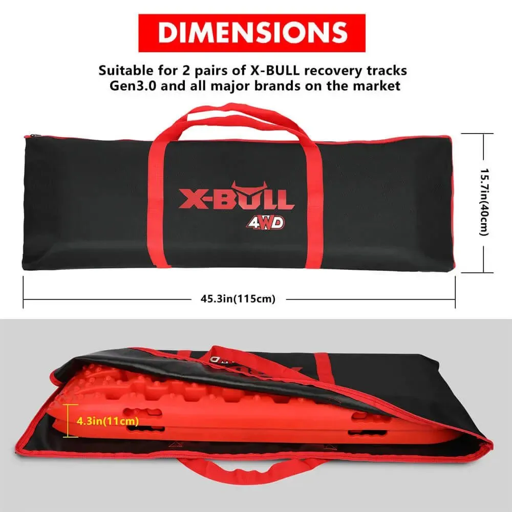 X-BULL Gen 3.0 Recovery Tracks Carry Bag Black