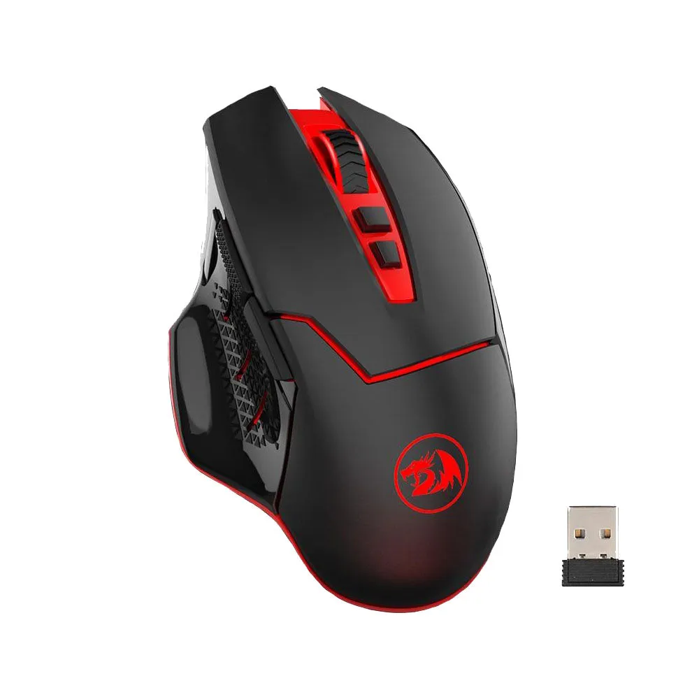 YZ Premiums | Dragon Steel Series | Wireless Gaming Mouse w/ 8 Buttons