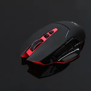 YZ Premiums | Dragon Steel Series | Wireless Gaming Mouse w/ 8 Buttons