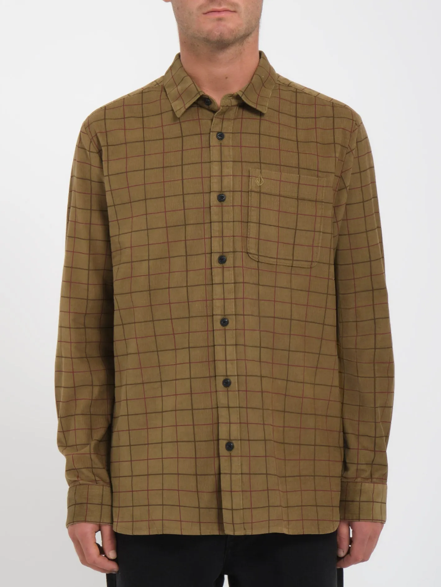 Zander Hemd - DARK KHAKI