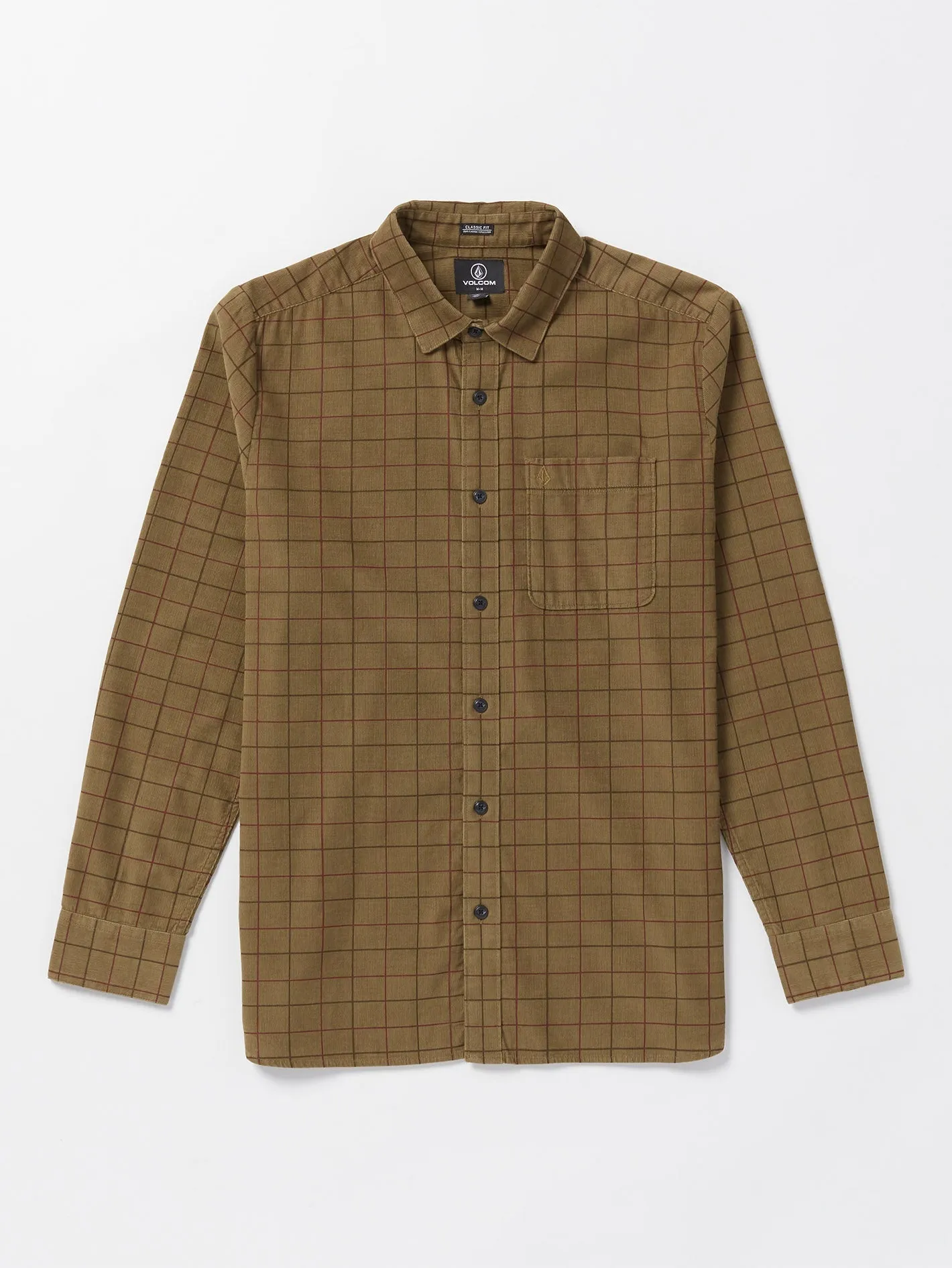 Zander Hemd - DARK KHAKI